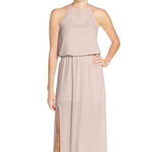 Show Me Your Mumu Heather Chiffon Halter Gown